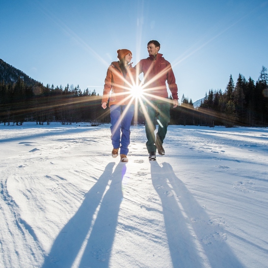Auch im Winter wandern Auch im Winter wandern